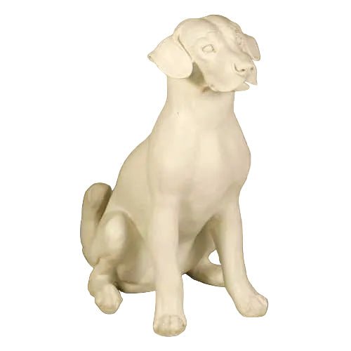 Sitting Puppy Dog Garden Statue (20-Inch)