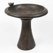 Sleek Birdbath W Birds Statue (24 - Inch)