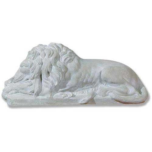 Sleeping Lion Garden Statue (31-Inch)