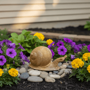 Slow Snail Garden Statue (5-Inch)