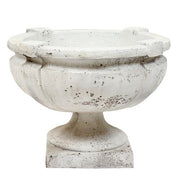 Smooth Strap Urn Outdoor (15 - Inch) Side View
