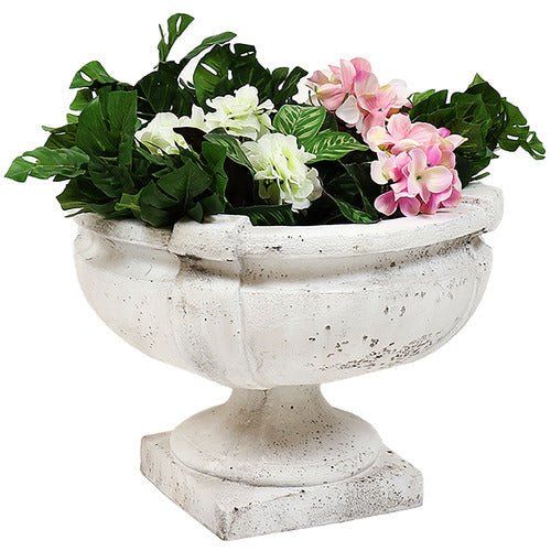 Smooth Strap Urn Outdoor (15 - Inch)