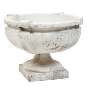 Smooth Strap Urn Outdoor (15 - Inch) Different Angle