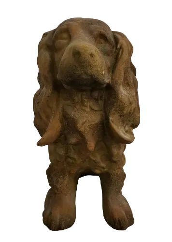Spaniel Garden Statue (11.5 - Inch) Side View
