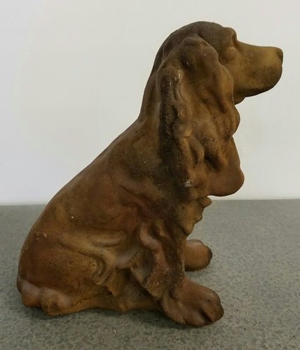 Spaniel Garden Statue (11.5 - Inch) Different Angle