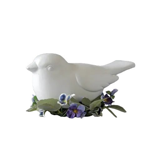 Sparrow Bird Garden Statue (5-Inch)