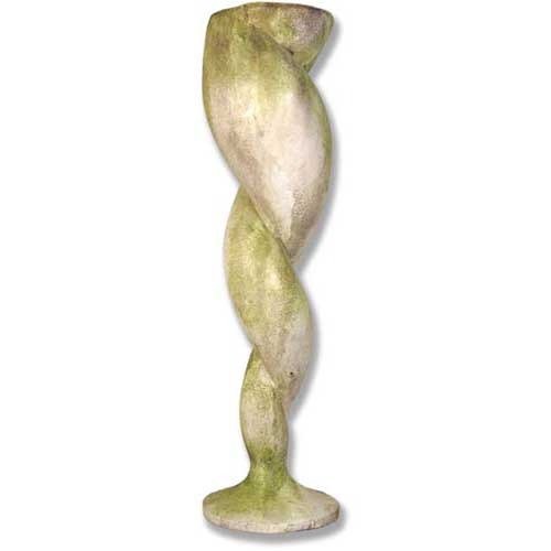Spiral Column Outdoor Statue (43 - Inch)