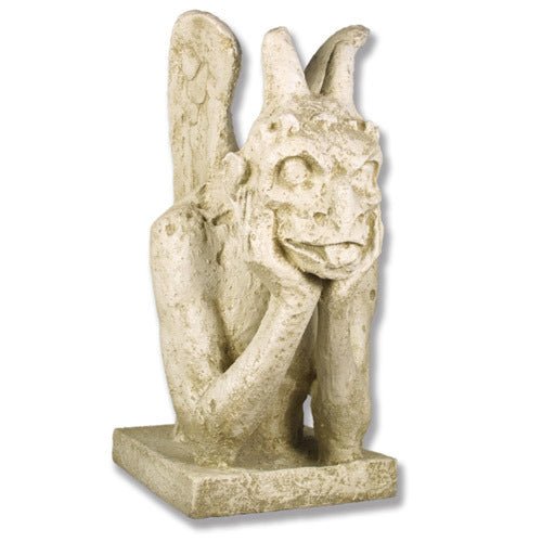 Spitting Notredame Gargoyle Statue (36 - Inch)