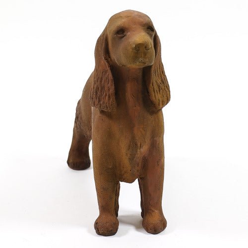 Springer Spaniel Dog Garden Statue (15 - Inch) Side View