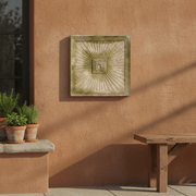 Square Frame Garden Plaque (25.0 - Inch) Side Angle