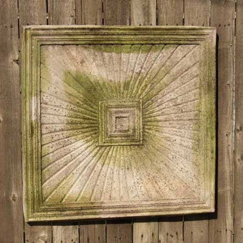 Square Frame Garden Plaque (25.0 - Inch) Different Angle