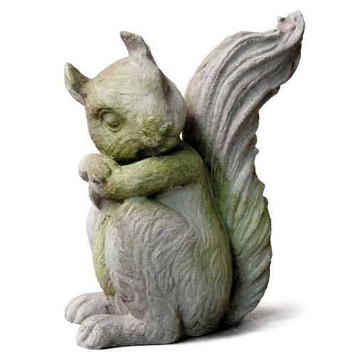 Squirrel Garden Statue (10 - Inch)