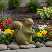 Squirrel Garden Statue (7-Inch)
