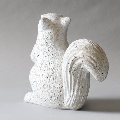 Squirrel Garden Statue (7.5 - Inch) Different Angle