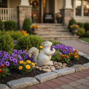 Squirrel Garden Statue (7.5-Inch)