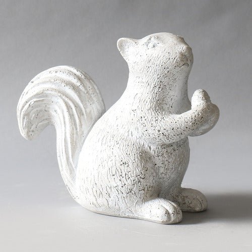 Squirrel Garden Statue (7.5 - Inch) Additional Angle