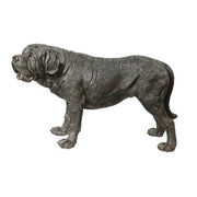 St Bernard Dog Garden Statue (31 - Inch) Side View