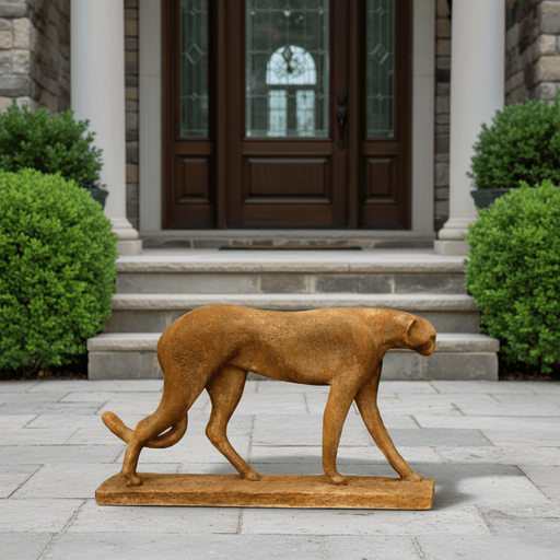 Stalker Garden Statue (15 - Inch) Side Angle