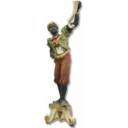 Standing Black Moore Left Statue (69 - Inch)