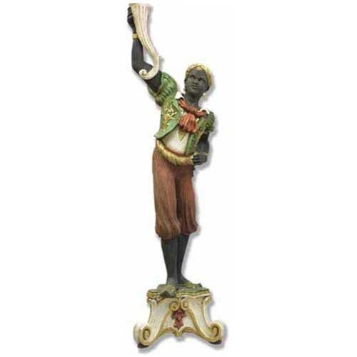 Standing Black Moore Right Statue (69 - Inch)