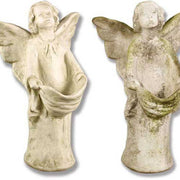 Standing Cherubs Garden Statue (14 - Inch)