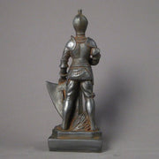 Standing Knight In Armor Statue (13 - Inch) Other Angle