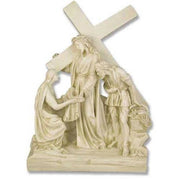 Stations of the Cross Statue Set Small Outside/Inside for Church Display