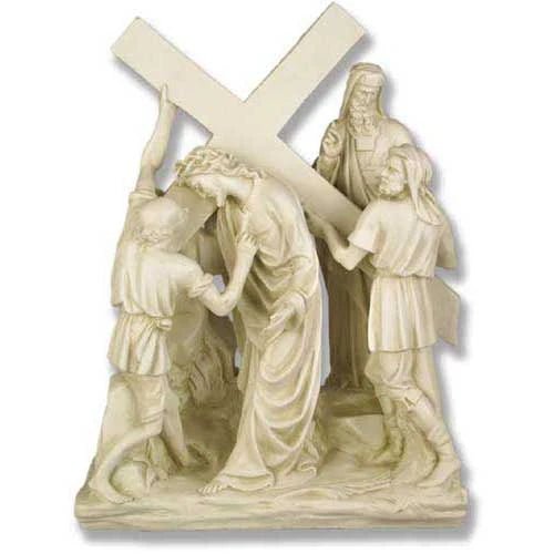 Stations of the Cross Statue Set Large Life Size Outdoor/Indoor Additional Angle