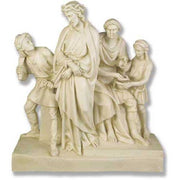 Stations of the Cross Statue Set Large Life Size Outdoor/Indoor Angled View