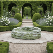 Stone Pool Garden Fountain (47 - Inch) Side Angle