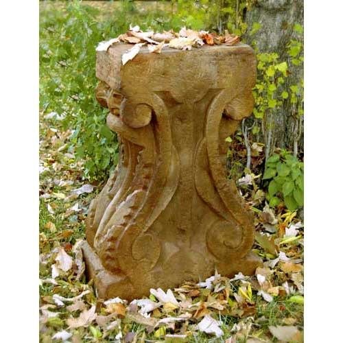 Stone Table Base Outdoor Statue (29 - Inch)
