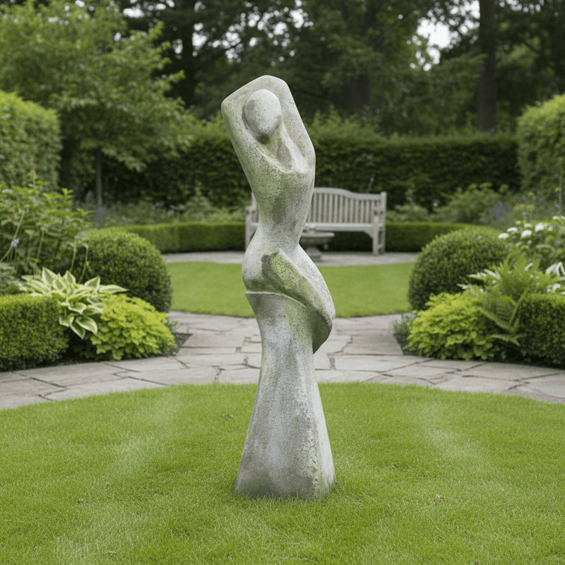 Stretching Statue (62 - Inch) Side Angle