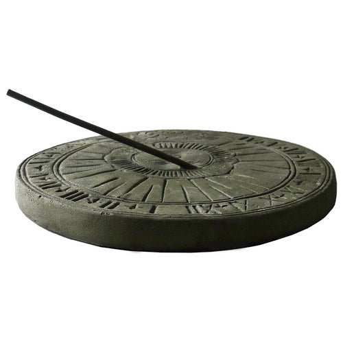 Sundial Statue (8 - Inch) Side View