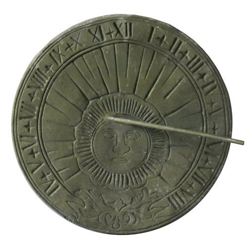Sundial Statue (8 - Inch) Side Angle