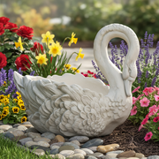 Swan Garden Statue (22-Inch)