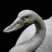 Swan Garden Statue (9 - Inch) Different Angle