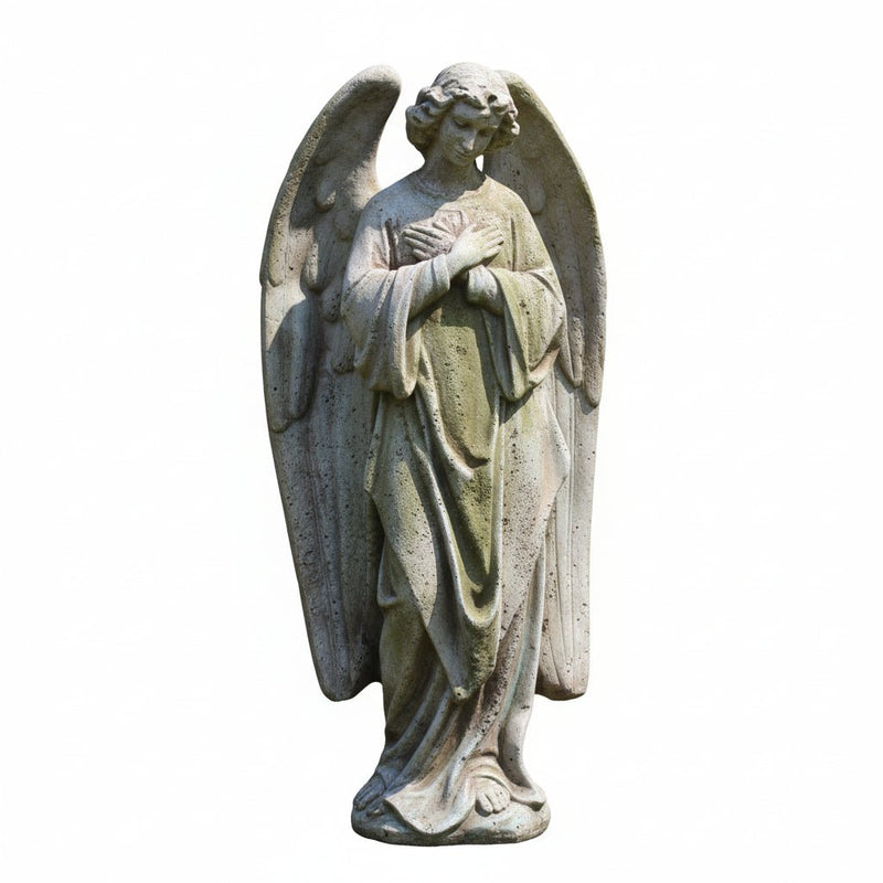 Sympathy Praying Angel Outdoor Statue (18 - Inch)
