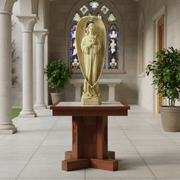 Sympathy Winged Angel Garden Statue (27-Inch)