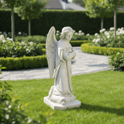 Sympathy Winged Angel Outdoor Statue (39 - Inch)