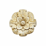 Tara Rosette Outdoor Statue (12 - Inch) Side View