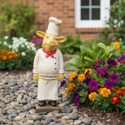 The Baker Statue (12 - Inch) Side Angle