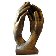 The Cathedral By Rodin Statue (21-Inch)