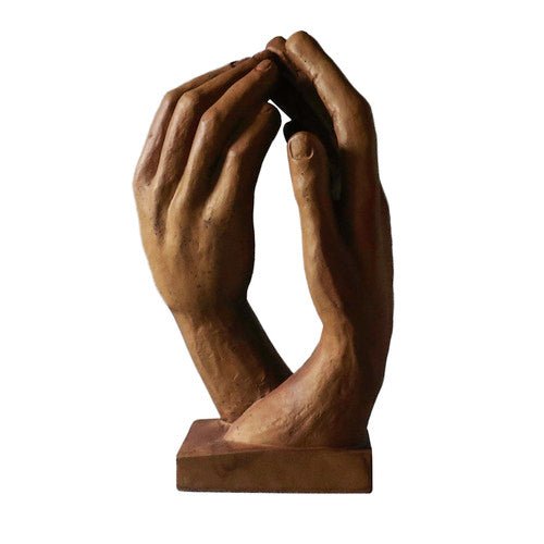 The Cathedral By Rodin Statue (21 - Inch) Side View
