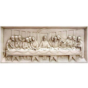 The Last Supper Religious Wall Statue (25 - Inch)