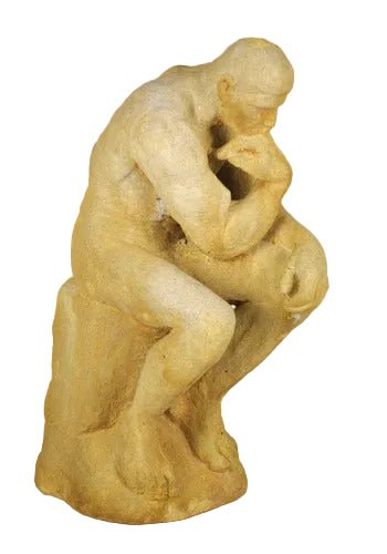 Thinker By Rodin Large Statue (22 - Inch)