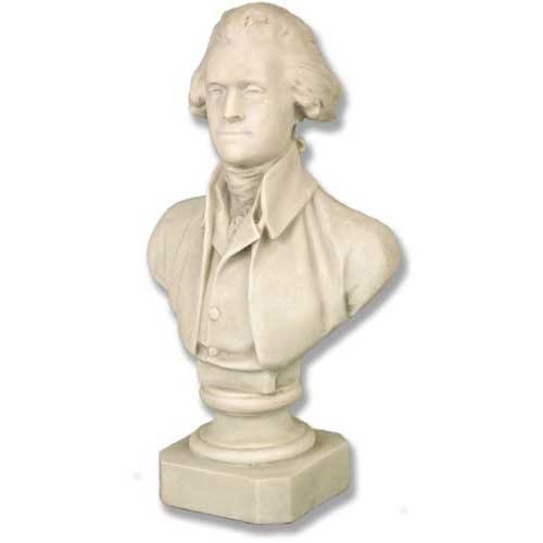 Thomas Jefferson Bust Display Decor (13 - Inch)