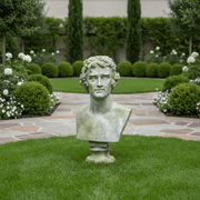 Thomas Jefferson Bust Display Decor (33 - Inch) Side Angle