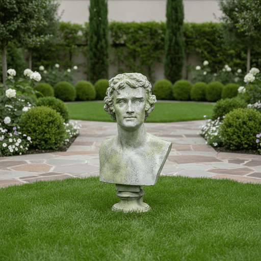 Thomas Jefferson Bust Display Decor (33 - Inch) Side Angle