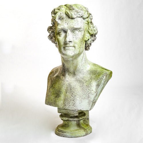 Thomas Jefferson Bust Display Decor (33 - Inch) Side View