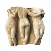 Three Graces Frieze (31 - Inch) Side View